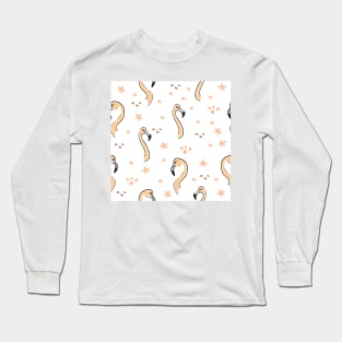 Flamingo Bird Long Sleeve T-Shirt